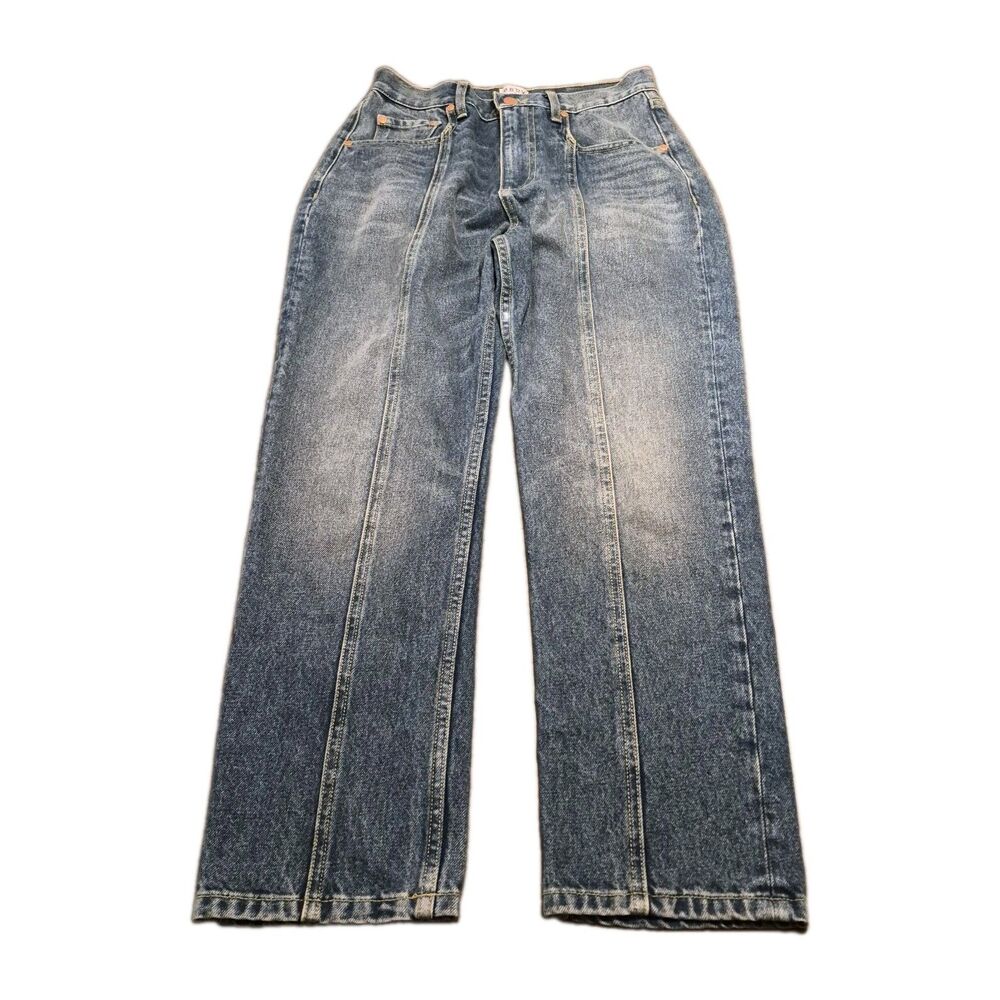 Esby Lindsey Jeans Women Size 27 Straight 100% Cotton Denim Made In USA (28X27)